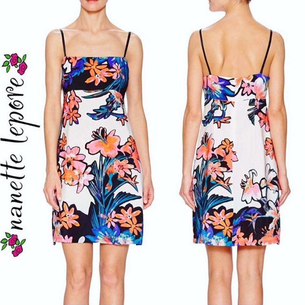 Nanette Lepore Tropical Tease Slip Dress